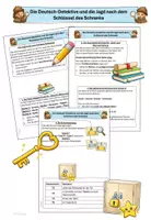 Vorschau - Arbeitsblätter - Die Suche nach dem verschwundenen Schlüssel - Deckblatt