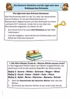Vorschau - Arbeitsblätter - Die Suche nach dem verschwundenen Schlüssel - Seite 1