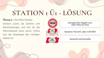 Vorschau - Unterrichtsreihen - Gütesiegel im Check! - Die Präsentation zum Stationenbetrieb - Seite 3