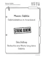 Vorschau - Arbeitsblätter - Mission Gefühle: Gefühlsdetektive im Innendienst / Klasse 1 & 2 / Soziales Lernen // kostenlos - Seite 3