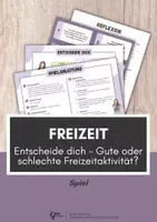 Vorschau - Spiele - Freizeit ⎮ Entscheide dich - Spiel für Klasse 5 bis 6 - Deckblatt