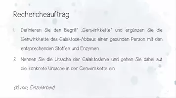 Vorschau - Präsentationen/Tafelbilder - Genetik: Genwirkkette und deren Unterbrechung | Biologie 12 | 2 fertige Unterrichtsstunden | sofort einsetzbar - Seite 3