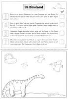 Vorschau - Arbeitsblätter - Dinosaurier - Seite 3