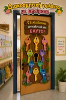 Προεπισκόπηση - Υποστηρικτικό υλικό / Ειδική αγωγή - Ξεκλειδώνουμε τον καλύτερό μας εαυτό – Διακοσμητική γιρλάντα με μηνύματα | Διακόσμηση τάξης | SEL - Εξώφυλλο