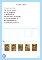 Voorbeeld - Begrijpend lezen - Lees, knip en plak (Herfst) - Pagina 2