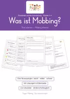 Vorschau - Arbeitsblätter - Gemeinsam gegen Mobbing – Komplettpaket Klasse 1–4 - Seite 1