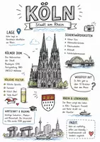 Vorschau - Arbeitsblätter - Lernposter + Arbeitsblatt "Köln" + Onlineübung & MP3 + Mindmap + Infografik - Deckblatt