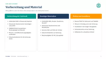 Vorschau - Stundenentwürfe - Mathe Unterrichtsvorbereitung Runden Quadrieren Wurzeln - Seite 2