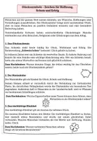 Vorschau - Arbeitsblätter - Glückssymbole Zeichen für Hoffnung, Schutz und Erfolg - Deckblatt