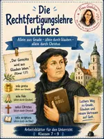 Vorschau - Arbeitsblätter - Die Rechtfertigungslehre Luthers - Deckblatt