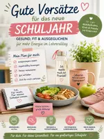Vorschau - Bildkarten - Lehrergesundheit - gute Vorsätze für das neue Schuljahr - Deckblatt