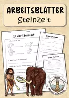 Vorschau - Arbeitsblätter - Steinzeit Materialpaket - Seite 1