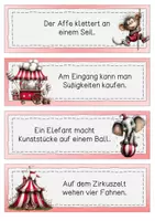 Vorschau - Anderer Materialtyp - Schleichdiktat Zirkus mit Zusatzaufgaben - Seite 2