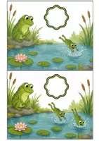Aperçu - Apprentissages en autonomie - Fiches pour accompagner le jeu de la grenouille - Page de couverture