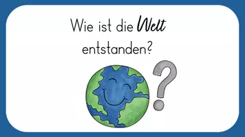 Vorschau - Arbeitsblätter - Weltentstehung in Philosophie Klasse 3/4 - Wissenschaft, Mythen & Schöpfung
- Präsentation, Miniheft & Lernzielkontrolle - Seite 1
