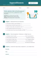 Vorschau - Arbeitsblätter - Kommasetzung Apposition - Seite 2
