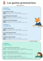 Aperçu - Feuilles d'exercices - Les gestes grammairiens fiche exo offert - Page 2