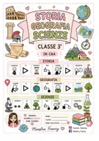 anteprima - Materiale di supporto/inclusione - CLASSE 3 IN CAA (storia, geografia,scienze) - Pagina di copertina