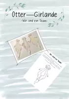 Vorschau - Mal- und Bastelvorlagen - Otter-Girlande - Deckblatt