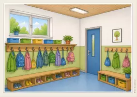 Vorschau - Arbeitsblätter - DaZ Schule - Bildkarten | Räume und Orte in der Schule | Wortschatz Schule | Deutsch als Zweitsprache | Sprachförderung - Seite 3