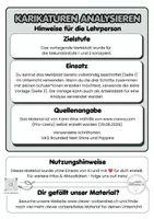 Vorschau - Arbeitsblätter - Karikaturen analysieren (3-Schritt-Analyse) - Seite 3