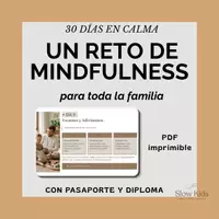 Vista previa - Unidades / Secuencias / Situaciones de Aprendizaje - 30 Días en Calma - Reto de Mindfulness - Portada