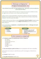 Aperçu - Préparation de séance / Séance complète - "Welcome to Hogwarts!": 2 séances pour les 4e - Page 1