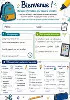 Aperçu - Outils du professeur - Fiche de rentrée : mieux connaître les élèves - Page 3