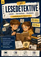Vorschau - Stundenentwürfe - Deutsch: "Lesedetektive" | Leseförderung | Klasse 4, 5, 6 - Deckblatt