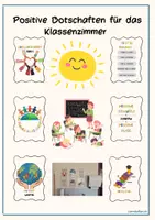 Vorschau - Poster - Positive Botschaften für das Klassenzimmer - Deckblatt