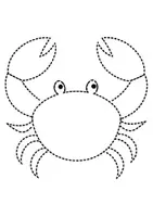 Vorschau - Arbeitsblätter - Prickelbilder / Fensterbilder Thema Krabbe - Grundschule - Bastelvorlagen - Seite 3