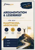 Vorschau - Arbeitsblätter - Leserbrief schreiben Klasse 9 – „Schülerfirma gründen?“ mit Lösungen | Argumentatives Schreiben Hauptschulabschluss 2027 BW - Deckblatt
