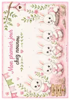 Aperçu - Affichage - Kit diplôme et pancartes d'accueil lapin - Page 1