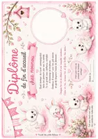 Aperçu - Affichage - Kit diplôme et pancartes d'accueil lapin - Page 3