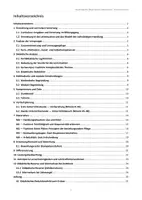 Vorschau - Stundenentwürfe - Unterrichtsentwurf: Beziehungsvolle Pflege erkennen und beurteilen | BFS Sozialpädagogik | Unterrichtsbesuch & Referendariat - Seite 1