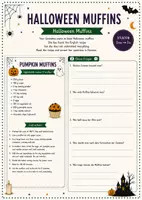 Vorschau - Arbeitsblätter - Halloween Mediation im Englischunterricht – 10 differenzierte Arbeitsblätter zur Sprachmittlung | Klasse 5–7 - Seite 1