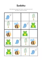Voorbeeld - Bewerkbare Lentebundel in Canva | Tellen, Patronen, Sudoku & Codes (5-7 jaar) - Pagina 3