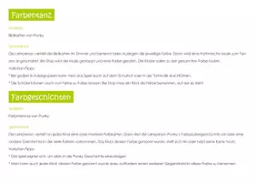 Vorschau - Arbeitsblätter - Farbzauber- Flashcards und Spiele #edukiSale - Seite 1