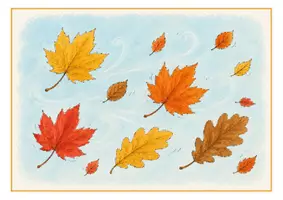 Vorschau - Bildkarten - Der Herbst ist da Bildkarten zur Liederarbeitung Bilder - Seite 2