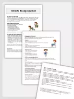 Vorschau - Stundenentwürfe - Tierische Bewegungspause | 22 Bewegungskarten für Grundschule, Kita & Kindergarten | Spiele für zwischendurch - Seite 3