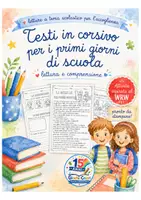 anteprima - Schede informative - 7 Testi in corsivo per l'accoglienza - attività WRW - Pagina 1