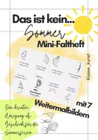Vorschau - Mal- und Bastelvorlagen - Materialpaket - Think Outside the Box - Mini Falthefte - Seite 1