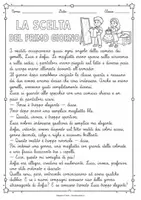 anteprima - Schede informative - La scelta del primo giorno Testo in corsivo per accoglienza - Pagina 2