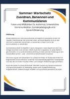 Vorschau - Fördermaterial/Inklusion - Sommerbegriffe zuordnen mit Bildkarten - Seite 1