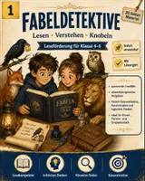 Vorschau - Stundenentwürfe - Deutsch: "Fabeldetektive" | Leseförderung | Klasse 4, 5, 6 - Deckblatt