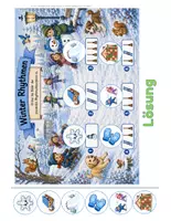 Vorschau - Arbeitsblätter - Rhythmusbausteine Winter – Differenzierte Klammerkarten für Musik | Rhythmus lesen, klatschen & zuordnen (Klasse 1–4) - Seite 2