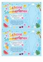 Vorschau - Poster - Sommerferien Gruß - OOPSI Eistüten - Seite 1