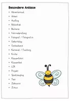 Vorschau - Bildkarten - Tagestransparenz Bienenklasse - wachsendes Materialpaket - Seite 3