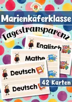Vorschau - Präsentationen/Tafelbilder - Marienkäferklasse - Tagestransparenz (Klassentier) - Deckblatt
