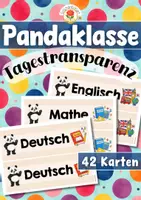 Vorschau - Präsentationen/Tafelbilder - Pandaklasse - Tagestransparenz (Klassentier) - Deckblatt